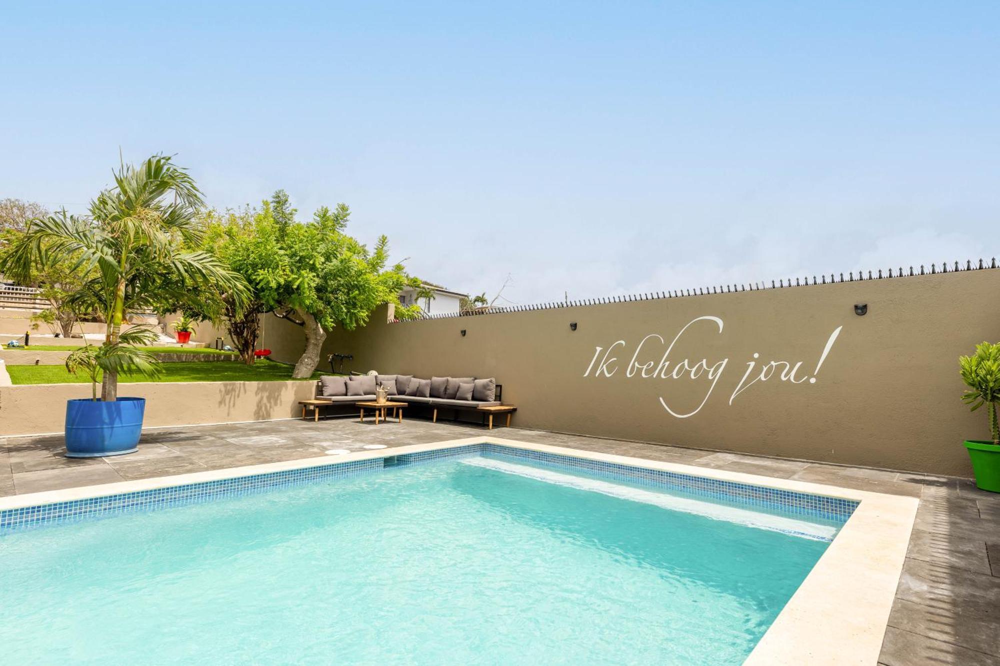 Familiewoning Met Prive Zwembad Βίλα Βίλλεμσταντ Εξωτερικό φωτογραφία