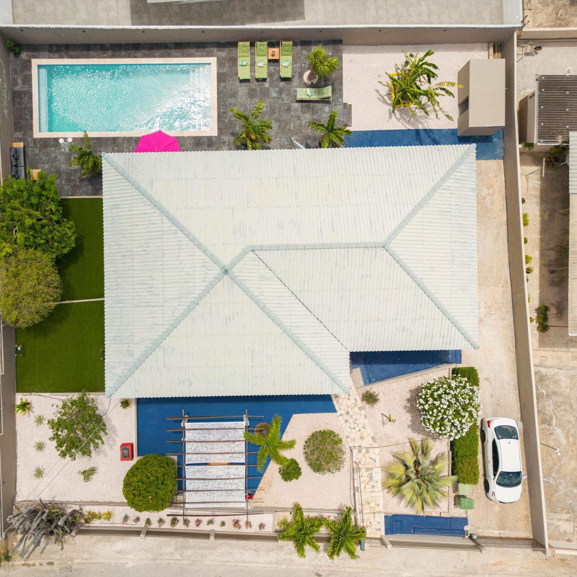 Familiewoning Met Prive Zwembad Βίλα Βίλλεμσταντ Εξωτερικό φωτογραφία