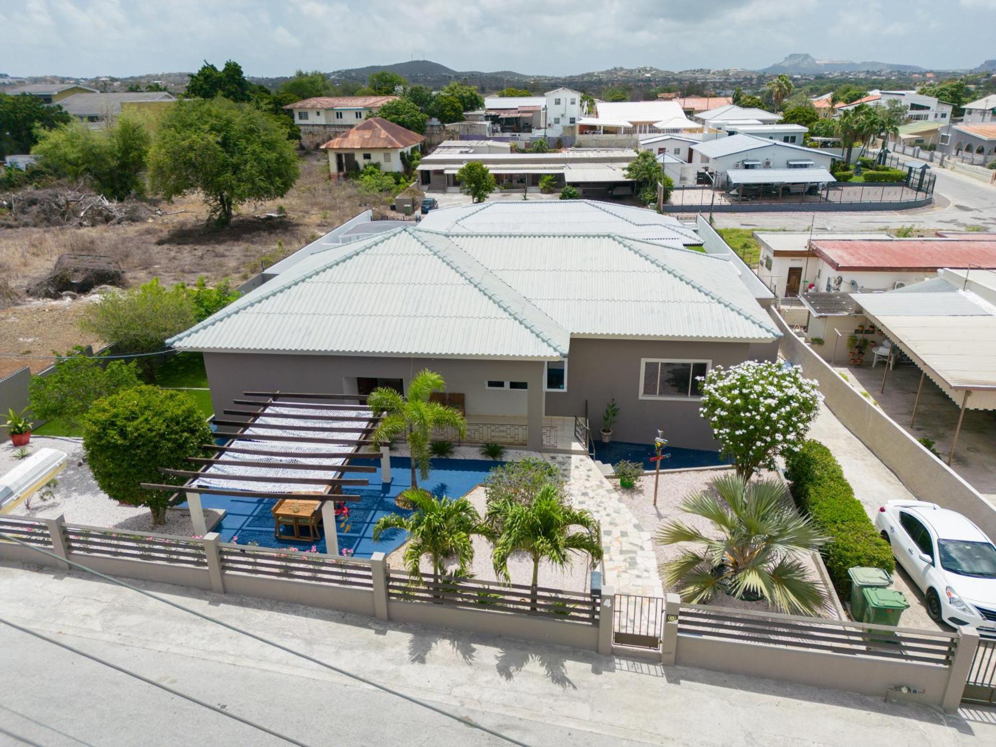 Familiewoning Met Prive Zwembad Βίλα Βίλλεμσταντ Εξωτερικό φωτογραφία