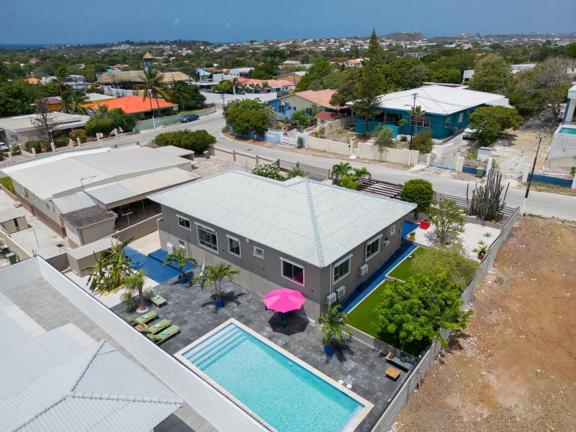 Familiewoning Met Prive Zwembad Βίλα Βίλλεμσταντ Εξωτερικό φωτογραφία